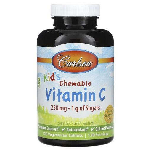 Børns tyggetabletter med C-vitamin
