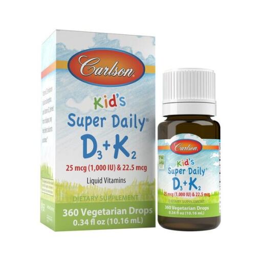 Børns Super Daglig D3 + K2 - 10 ml