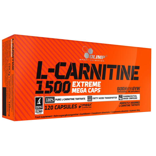 L-Carnitin 1500 Extreme - 120 kapsler