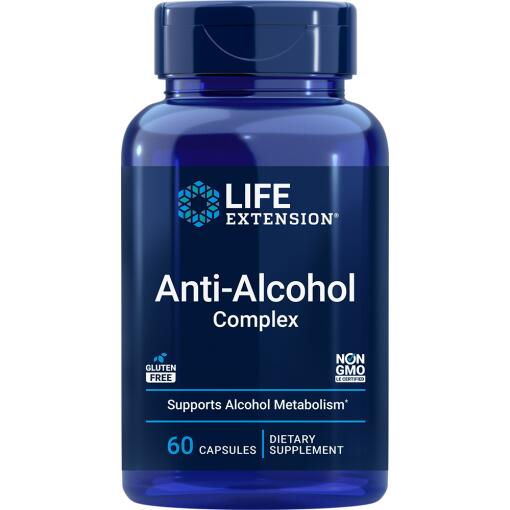 Anti-Alkohol Kompleks - 60 kapsler (EAN 737870224006)