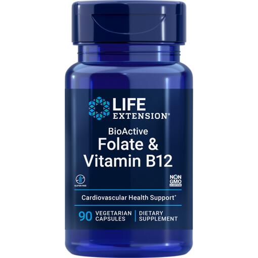 BioActive Folat og B12-vitamin - 90 vcaps