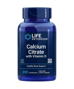 Calciumcitrat med D-vitamin - 200 vcaps