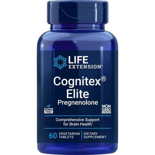 Cognitex Elite Pregnenolon - 60 vegetariske tabletter