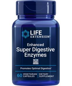 Enhanced Super Digestive Enzymer - 60 vcaps