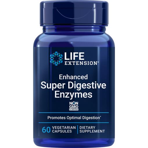 Enhanced Super Digestive Enzymer - 60 vcaps
