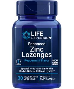 Enhanced Zinc Lozenges - 30 vegetariske sugetabletter