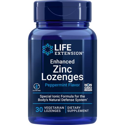 Enhanced Zinc Lozenges - 30 vegetariske sugetabletter