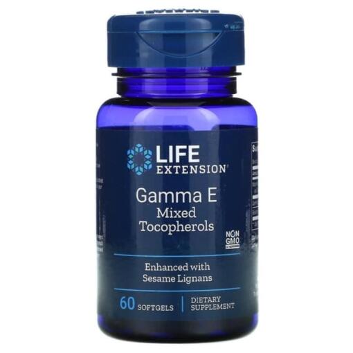 Gamma E blandede tocopheroler - 60 softgels