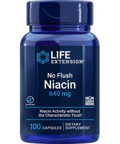 No Flush Niacin - 100 kapsler