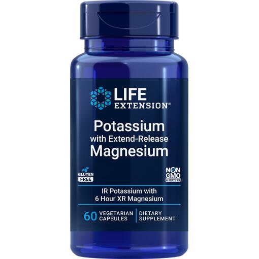 Kalium med Extend-Release Magnesium - 60 vcaps