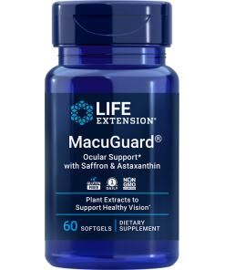 MacuGuard Ocular Support med safran og astaxanthin - 60 softgels
