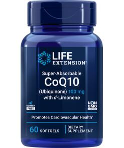 Superabsorberbar CoQ10 (Ubiquinone) med d-Limonene