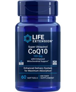 Super Ubiquinol CoQ10 med forbedret mitokondriel støtte