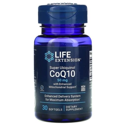 Super Ubiquinol CoQ10 med forbedret mitokondriel støtte