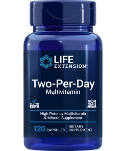 Multivitamin to gange om dagen - 120 kapsler