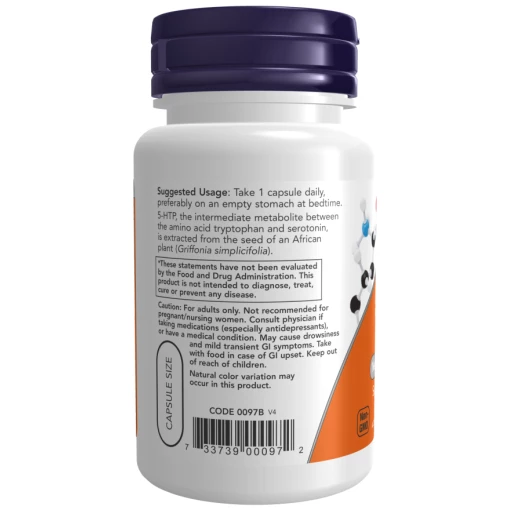 5-HTP, 50 mg - 90 kapsułek wegetariańskich - obrazek 3