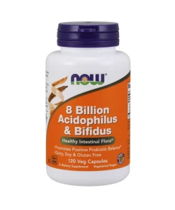 8 milliarder Acidophilus & Bifidus - 120 vcaps