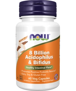 8 milliarder Acidophilus & Bifidus - 60 vcaps