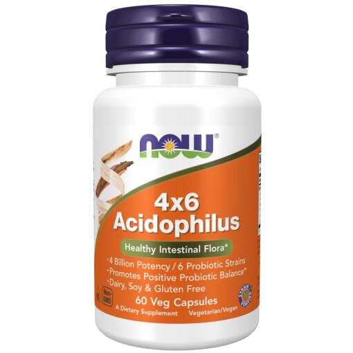 Acidophilus 4X6 - 60 kapsler