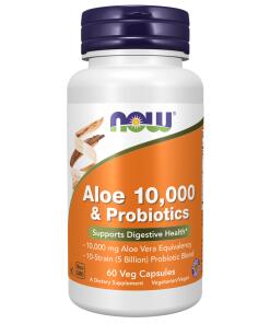 Aloe 10.000 & Probiotika - 60 vcaps