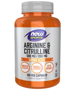 Arginin & Citrullin - 240 veganske kapsler