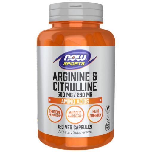 Arginin & Citrullin - 240 veganske kapsler