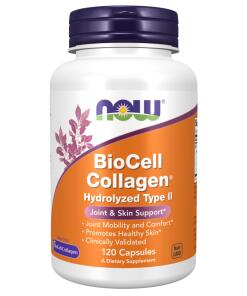 Hydrolyseret BioCell Collagen Type II - 120 vcaps