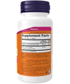 Vitamin C-500 med hybenrosen - 250 tabletter