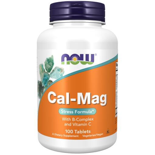 Cal-Mag med B-kompleks og C-vitamin - 100 tabletter