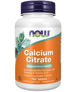 Calciumcitrat med mineraler og D-vitamin - 250 tabletter