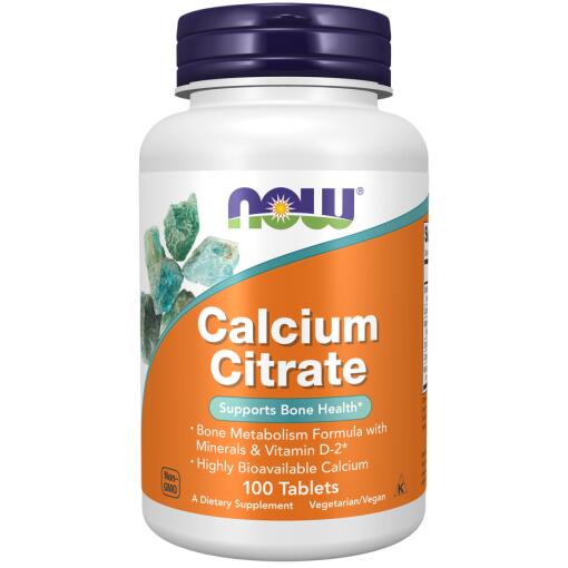 Calciumcitrat med mineraler og D-vitamin - 250 tabletter