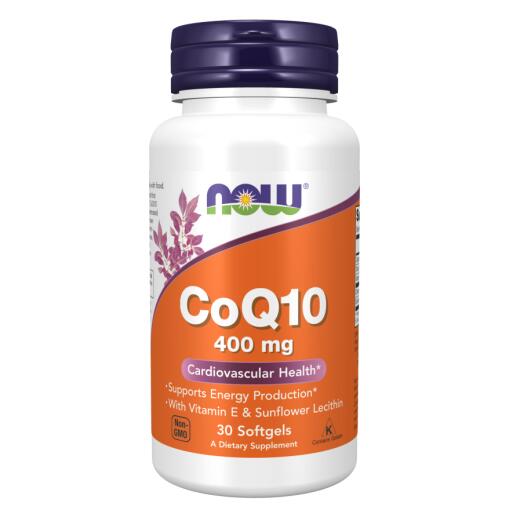 CoQ10 med E-vitamin og solsikkelecithin