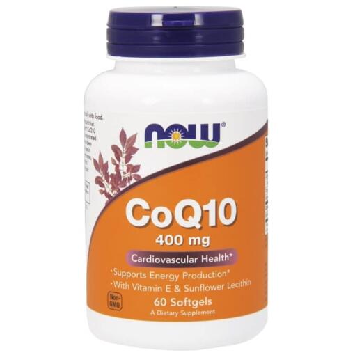 CoQ10 med lecithin og E-vitamin