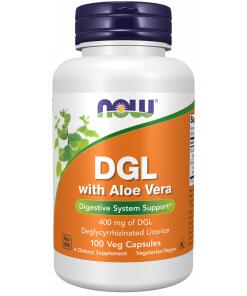 DGL med Aloe Vera - 100 vegetabilske kapsler