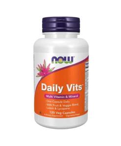Daglige Vitaminer - 120 vegetabilske kapsler