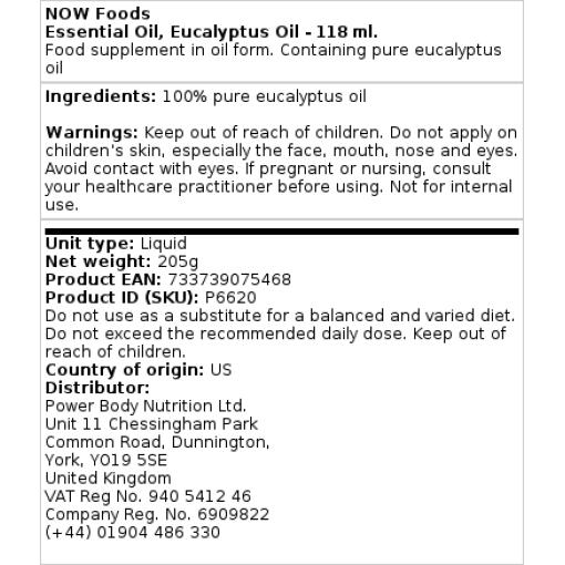 Eukalyptusolie - 118 ml