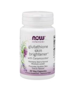 Glutathion Hudlysner med Ceramosider - 30 vegankapsler