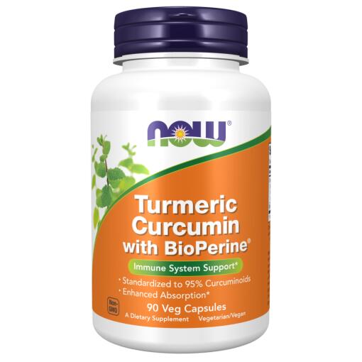 Gurkemeje Curcumin med BioPerine - 90 veganske kapsler