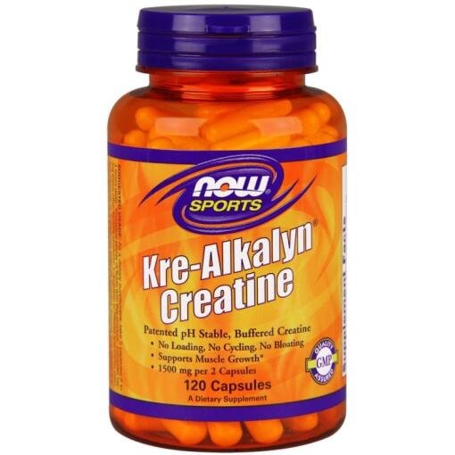Kre-Alkalyn Kreatin - 120 kapsler