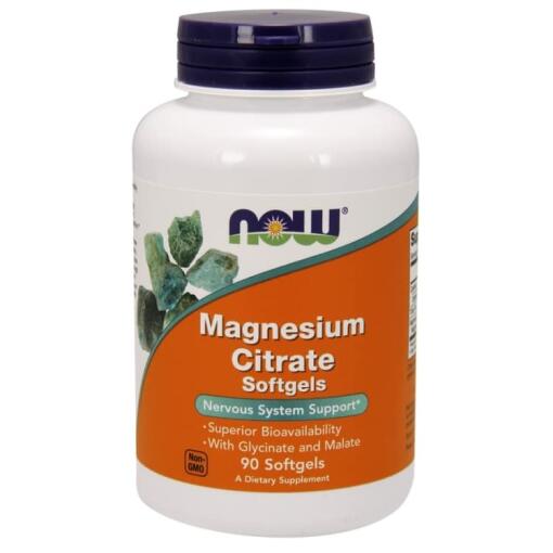 Magnesiumcitrat softgels - 90 kapsler