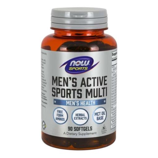 Mænds Aktive Sport Multi - 90 bløde kapsler