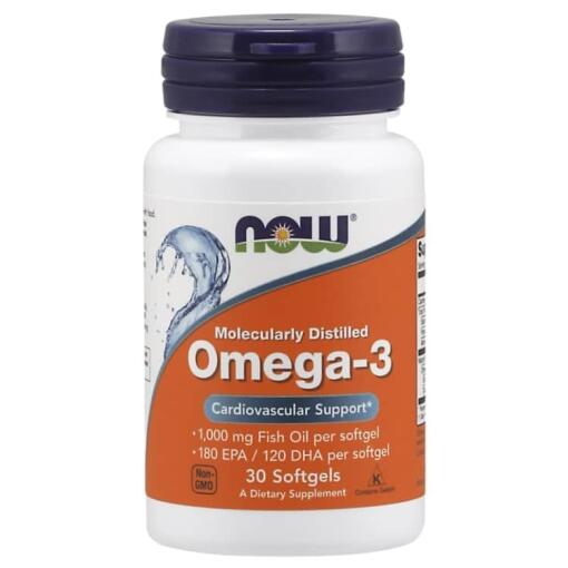 Omega-3 Molekylært destilleret - 30 bløde kapsler