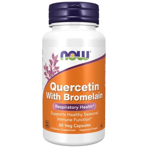 Quercetin med bromelain - 240 veganske kapsler