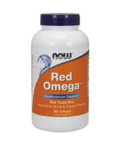 Rød Gærris Omega - 180 softgels