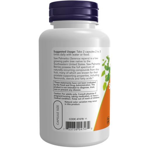 Owoc palmy sabalowej, 550 mg - 250 kapsułek - obrazek 3