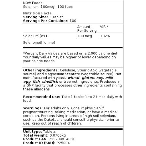 100 mcg - 100 tabletter