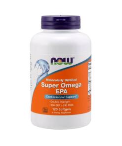 Super Omega EPA Molekylært Destilleret - 120 softgels