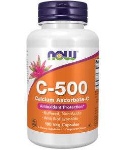 Vitamin C-500 Calciumascorbat-C - 250 kapsler