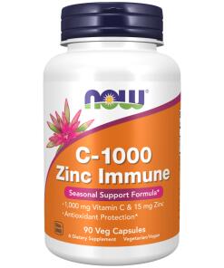 C-1000 Zink Immunforsvar - 90 kapsler