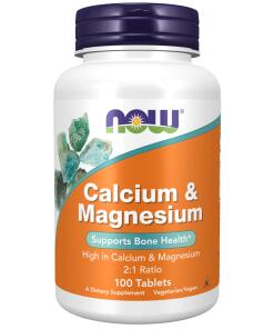 Calcium og magnesium - 250 tabletter